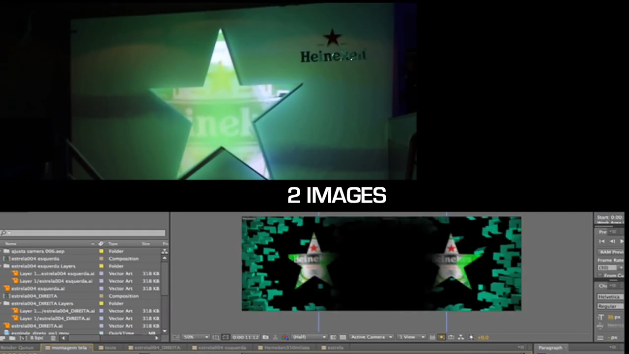 Projection mapping visual 5